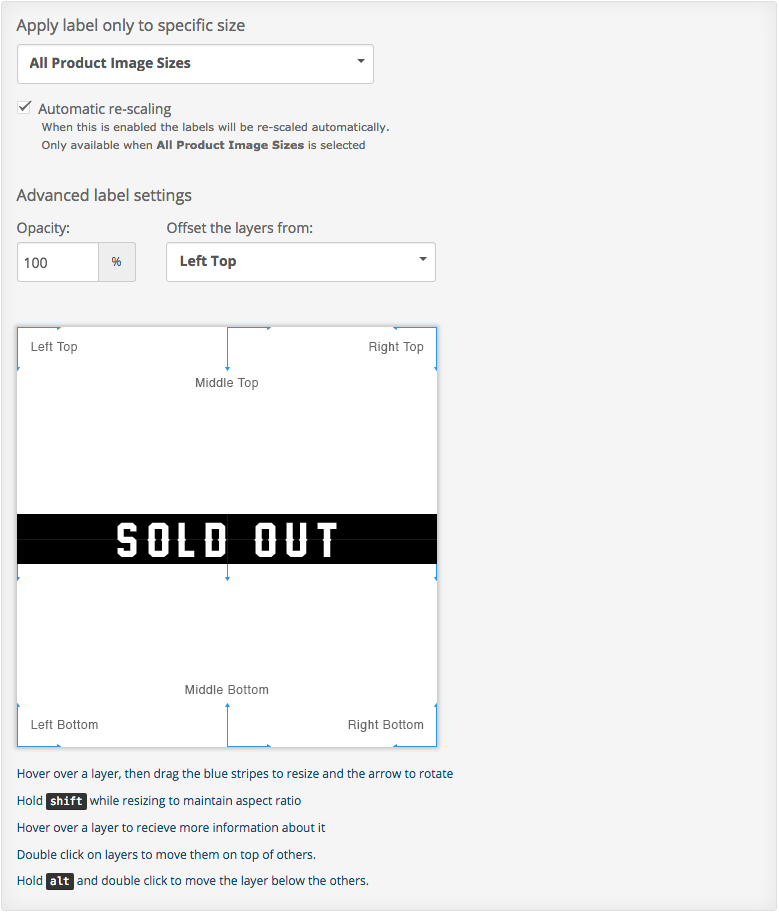 Create/edit Label Icon Documentation: LabelMaker Extension